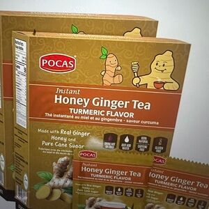 Honey Ginger Tea - Turmeric Flavor packet of two